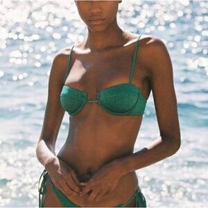 Triangl bikini MALA green